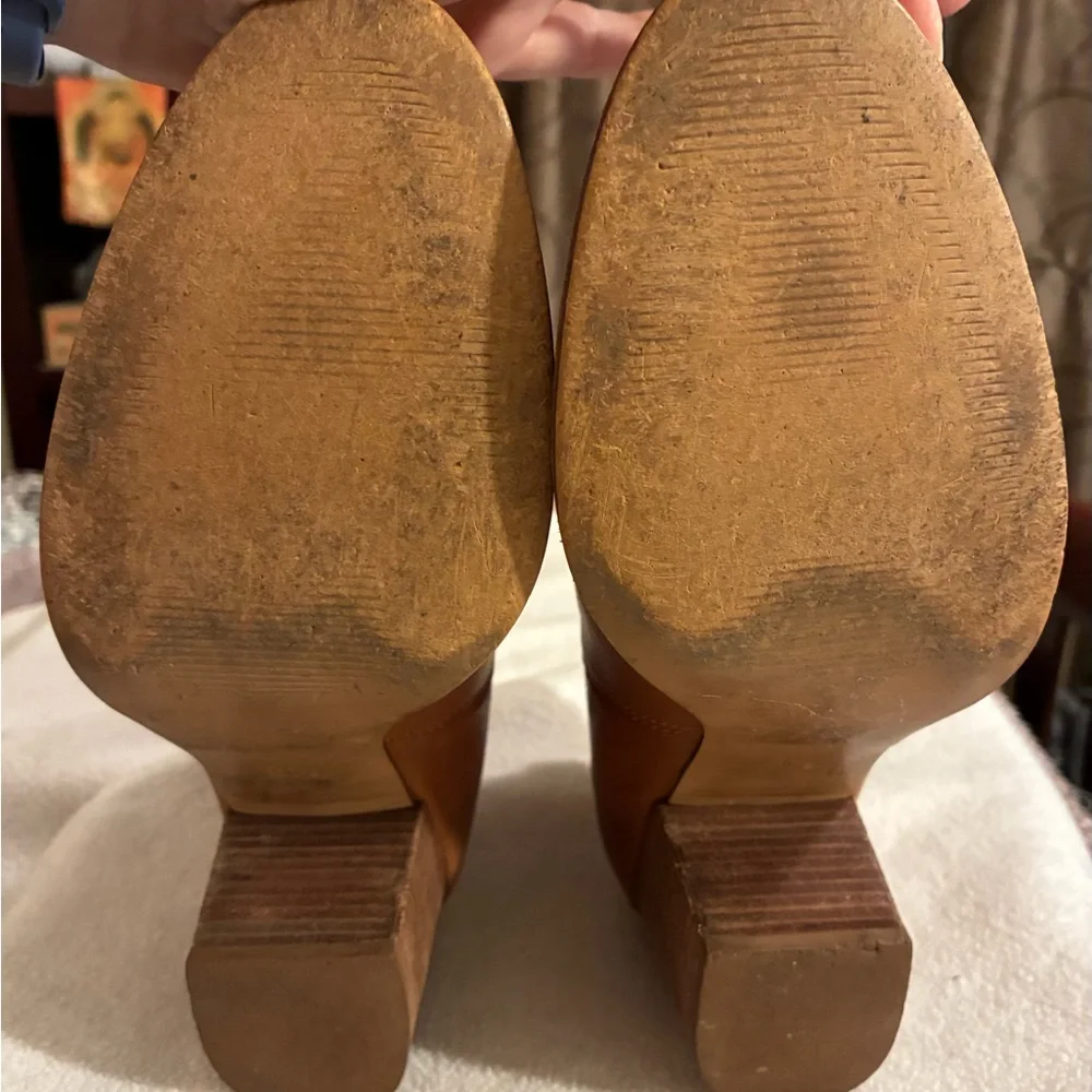 Madewell “The Regan Boot” Leather Chelsea Ankle Pull-On Minimalist Capsule 8.5